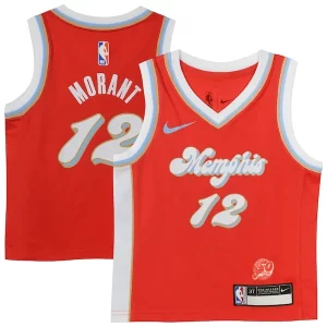 Ottimo Ja Morant Memphis Grizzlies Nike Toddler 2024/25 Swingman Player Jersey City Edition Red