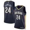 Prestigioso Jordan Hawkins New Orleans Pelicans Nike Unisex Swingman Jersey Icon Edition Navy