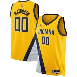 Splendido Bennedict Mathurin Indiana Pacers Jordan Brand Unisex Swingman Jersey Statement Edition Gold