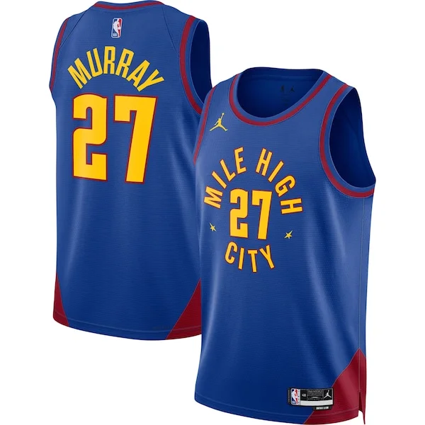 Fascinante Jamal Murray Denver Nuggets Jordan Brand Unisex Swingman Jersey Statement Edition Blue