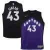 Versatile Comodo Lussuoso Pascal Siakam Toronto Raptors Nike Youth 2020/21 Swingman Player Jersey Black/Purple Earned Edition