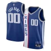 Resistente Versatile Sacramento Kings Nike Unisex 2023/24 Custom Swingman Jersey Blue City Edition
