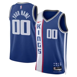Resistente Versatile Sacramento Kings Nike Unisex 2023/24 Custom Swingman Jersey Blue City Edition
