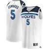 Incantevole Gorgeous Classico Anthony Edwards Minnesota Timberwolves Youth Fast Break Replica Player Jersey Association Edition White
