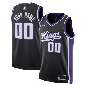 Comodo Duraturo Sacramento Kings Nike Unisex Swingman Custom Jersey Icon Edition Black