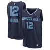 Sofisticato Accattivante Bellissimo Ja Morant Memphis Grizzlies Youth Fast Break Replica Player Jersey Icon Edition Navy