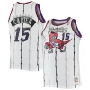 Bellissimo Vince Carter Toronto Raptors 1998/99 Big & Tall Hardwood Classics Swingman Jersey White/Purple