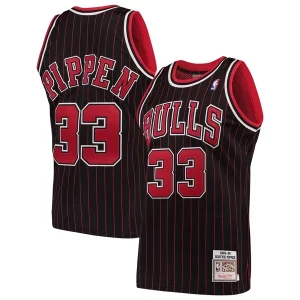 Fascinante Incantevole Scottie Pippen Chicago Bulls 1995/96 Hardwood Classics Authentic Jersey Black