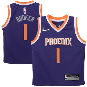 Eccezionale Prestigioso Duraturo Devin Booker Phoenix Suns Nike Preschool Replica Jersey Purple Icon Edition