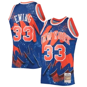 Prestigioso Cool Patrick Ewing New York Knicks Hardwood Classics 1991/92 Hyper Hoops Swingman Jersey Blue