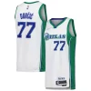 Meraviglioso Delizioso Comodo Luka Dončić Dallas Mavericks Nike Swingman Player Jersey City Edition White
