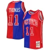 Attraente Isiah Thomas Isiah Thomas Hardwood Classics 1988/89 Split Swingman Jersey Blue/Red
