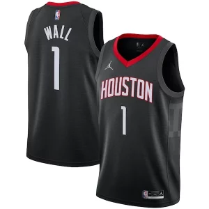 Eccezionale John Wall Houston Rockets Jordan Brand 2020/21 Swingman Jersey Statement Edition Black