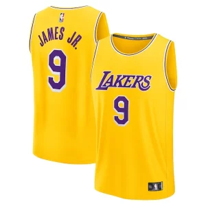 Classico Bronny James Los Angeles Lakers 2024 NBA Draft Fast Break Player Jersey Icon Edition Gold