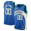 Incantevole Magnifico Milwaukee Bucks Nike Unisex 2023/24 Custom Swingman Jersey Royal City Edition