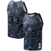 Fascinante Comodo Patrick Ewing New York Knicks Hardwood Classics 1991/92 Tie Dye Swingman Jersey Black