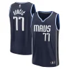 Eccezionale Prestigioso Elegante Luka Dončić Dallas Mavericks Men's Fast Break Player Jersey Statement Edition Navy