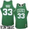 Fascinante Larry Bird Boston Celtics 1985/86 Hardwood Classics Authentic Jersey Kelly Green