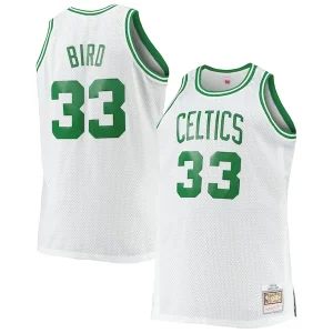 Splendido Larry Bird Boston Celtics Big & Tall 1985/86 Hardwood Classics Swingman Jersey White