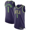 Magnifico Bellissimo Prestigioso Zion Williamson New Orleans Pelicans Nike 2024/25 Authentic Player Jersey City Edition Purple