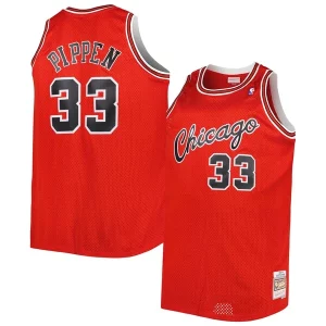 Bellissimo Sofisticato Scottie Pippen Chicago Bulls Big & Tall Hardwood Classics 2003/04 Swingman Jersey Red