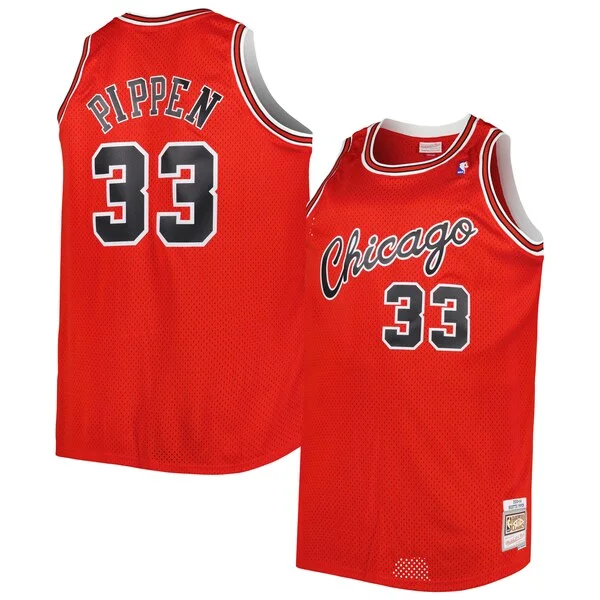 Bellissimo Sofisticato Scottie Pippen Chicago Bulls Big & Tall Hardwood Classics 2003/04 Swingman Jersey Red