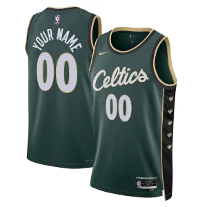 Sofisticato Boston Celtics Nike Unisex 2022/23 Swingman Custom Jersey City Edition Kelly Green