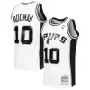Incantevole Cool Dennis Rodman San Antonio Spurs 2001/02 Hardwood Classics Swingman Jersey White