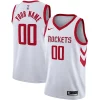 Gorgeous Raffinato Fantastico Houston Rockets Nike Swingman Custom Jersey Association Edition White