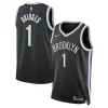 Raffinato Gorgeous Mikal Bridges Brooklyn Nets Nike Unisex Swingman Jersey Icon Edition Black