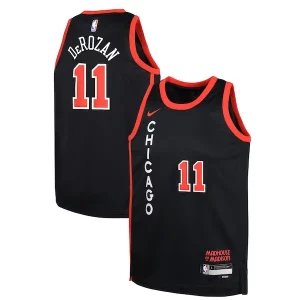 Comodo Classico DeMar DeRozan Chicago Bulls Nike Youth Swingman Replica Jersey City Edition Black
