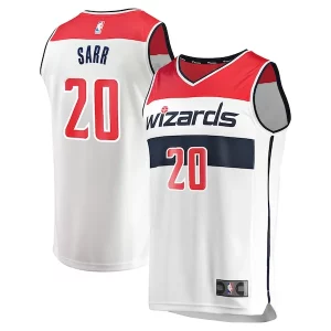 Moderno Alexandre Sarr Washington Wizards Youth Fast Break Replica Player Jersey Association Edition White