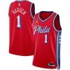 Prestigioso James Harden Philadelphia 76ers Jordan Brand Unisex Swingman Jersey Statement Edition Red