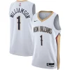 Meraviglioso Comodo Zion Williamson New Orleans Pelicans Nike Unisex Swingman Jersey Association Edition White/Navy