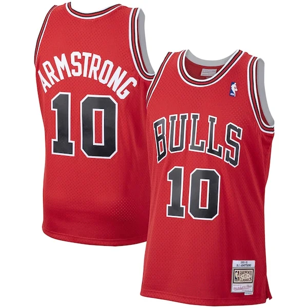 Attraente B. J. Armstrong Chicago Bulls 2001/02 Hardwood Classics Swingman Jersey Red
