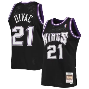 Versatile Moderno Vlade Divac Sacramento Kings 2000/01 Hardwood Classics Swingman Jersey Black