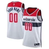 Meraviglioso Sofisticato Washington Wizards Nike Unisex Swingman Custom Jersey White Association Edition