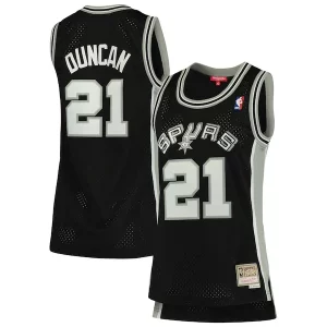 Carino Magnifico Tim Duncan San Antonio Spurs Women's 1998/99 Hardwood Classics Swingman Jersey Black