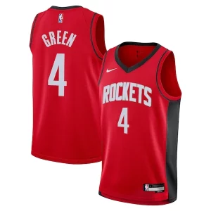 Bellissimo Raffinato Duraturo Jalen Green Houston Rockets Nike Youth Swingman Jersey Icon Edition Red