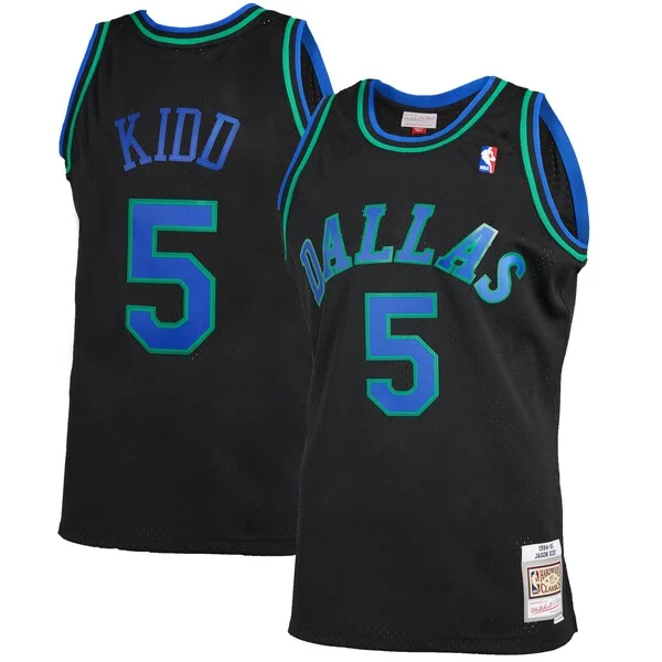 Pratico Splendido Jason Kidd Dallas Mavericks 1994/95 Hardwood Classics Reload 2.0 Swingman Jersey Black