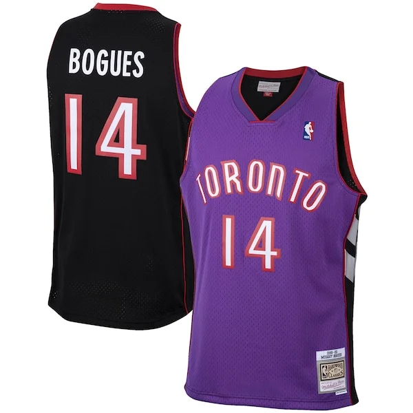 Raffinato Splendido Resistente Muggsy Bogues Toronto Raptors 2001/02 Hardwood Classics Swingman Jersey Purple