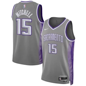 Trendy Robusto Fantastico Davion Mitchell Sacramento Kings Nike Unisex 2022/23 Swingman Jersey City Edition Anthracite