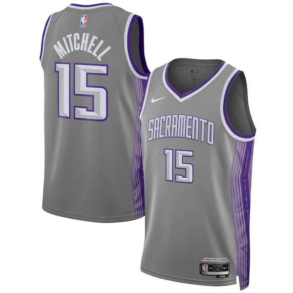 Trendy Robusto Fantastico Davion Mitchell Sacramento Kings Nike Unisex 2022/23 Swingman Jersey City Edition Anthracite