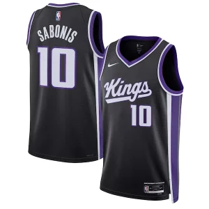 Classico Magnifico Domantas Sabonis Sacramento Kings Nike Unisex Swingman Jersey Icon Edition Black