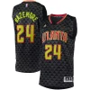 Prestigioso Kent Bazemore Atlanta Hawks adidas Swingman Jersey Charcoal