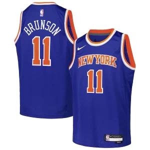 Moderno Jalen Brunson New York Knicks Nike Youth Swingman Jersey Icon Edition Blue