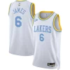 Sofisticato Meraviglioso Eccezionale LeBron James Los Angeles Lakers Nike Swingman Jersey Classic Edition White