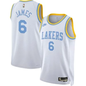 Sofisticato Meraviglioso Eccezionale LeBron James Los Angeles Lakers Nike Swingman Jersey Classic Edition White