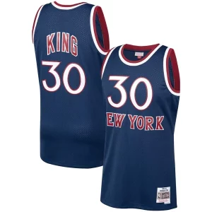 Carino Accattivante Attraente Bernard King New York Knicks 1982/83 Hardwood Classics Swingman Jersey Navy