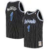Ottimo Tracy McGrady Orlando Magic 2003/04 Big & Tall Hardwood Classics Swingman Jersey Black/Blue
